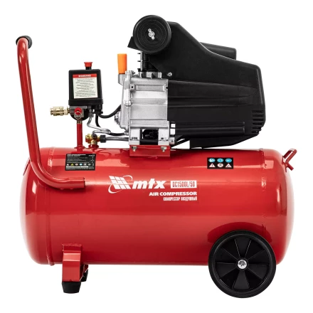 Компрессор воздушный MTX DC1500L/50, 1,5 кВт, 50 л, 210 л/мин 58018 купить в Нефтеюганске