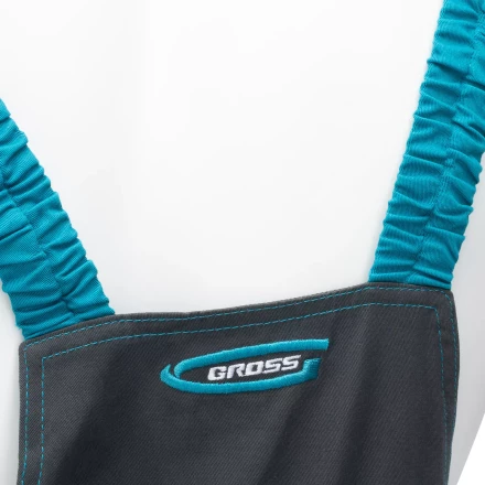 Полукомбинезон профессиональный рабочий Gross 90445, 97% хлопок 3% спандекс, XXL купить в Нефтеюганске