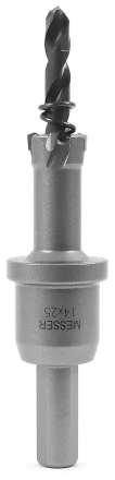 ТСТ коронка MESSER 14X25 с центрирующим сверлом и толкающей пружиной20-25-014 купить в Нефтеюганске