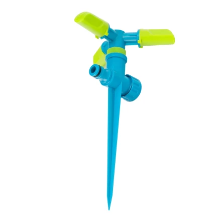 Разбрызгиватель вращающийся Palisad 65812, 3 лопасти, на пике, ABS-пластик, LUXE купить в Нефтеюганске