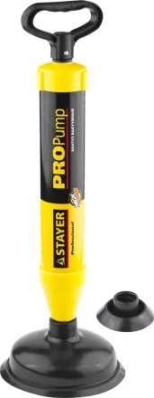 Вантуз STAYER &quot;Professional&quot; вакуумный PROPump, с двумя адаптерами 51925 купить в Нефтеюганске