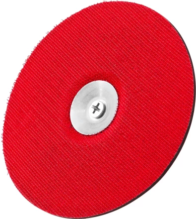 Тарелка опорная STAYER &quot;MASTER&quot; резиновая для дрели, на липучке, d=115мм 35740-115 купить в Нефтеюганске