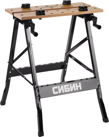 Верстак столярный СИБИН складной, 605х635х780 мм 38723 купить в Нефтеюганске