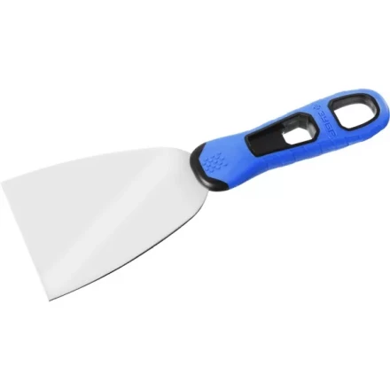 Шпатель ЗУБР &quot;ПРОФЕССИОНАЛ&quot; профилированное нержавеющее полотно, 2к ручка, 80мм 10049-08_z03 купить в Нефтеюганске