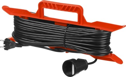 Удлинитель электрический &quot;MAXElectro&quot; на рамке, 20 м, 1 гнездо, STAYER 55018-20 купить в Нефтеюганске