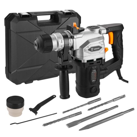 Перфоратор DKH1000W DEKO, 063-4160 в кейсе купить в Нефтеюганске