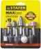 Набор STAYER &quot;MASTER&quot;: Абразивные минишарошки-насадки для гравера и дрели, хвостовик d 3,2 / 6,0мм, 10 предм. 2989-H10 купить в Нефтеюганске