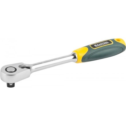 Трещотка для торцовых головок KRAFTOOL &quot;PRO&quot;, Сr-V сталь, 60 зубцов, 1/2&quot; 27794-1/2_z02 купить в Нефтеюганске