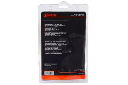 Автомобильный инвертор WESTER MSW250 купить в Нефтеюганске