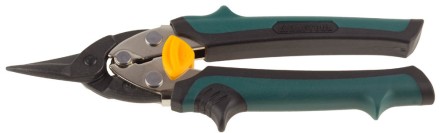KRAFTOOL Ножницы по металлу COMPACT, Cr-Mo, компактные, прямые, 180 мм 2326-S купить в Нефтеюганске