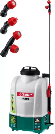 ЗУБР 10 л, аккумуляторный опрыскиватель (ОПЛ-10) купить в Нефтеюганске