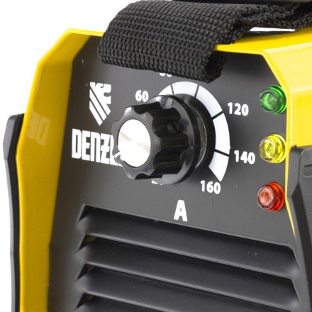 Аппарат инверторный дуговой сварки DENZEL DS-160 Compact 94371 купить в Нефтеюганске