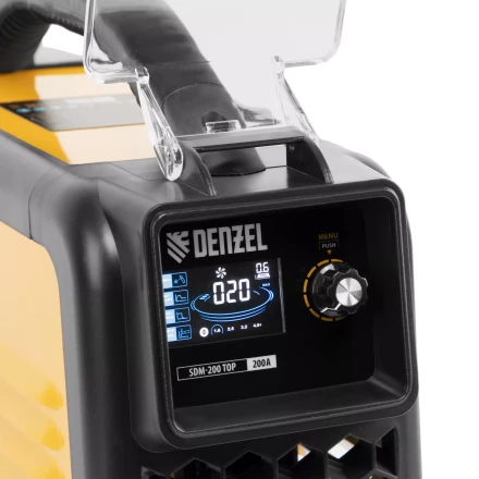 Аппарат инвертор. дуговой сварки SDM-200 Top, 200 А, ПВ 80%// Denzel 94356 купить в Нефтеюганске