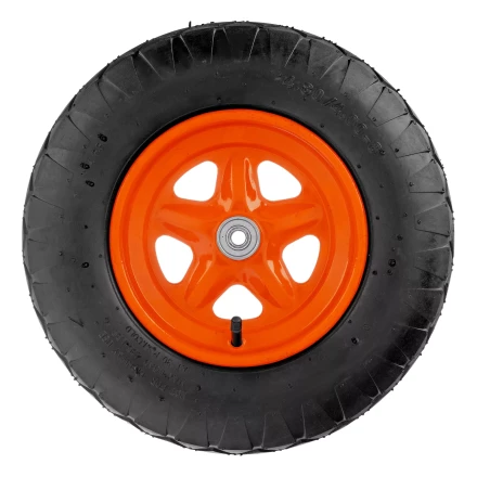 Колесо пневматическое Palisad «Звезда» 4.80/4.00-8 D380 мм, внутренний диаметр подшипника 12 мм, длина оси 80 мм, 689465 купить в Нефтеюганске