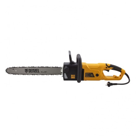 Пила цепная электрическая Denzel EDS-2200, 2.2 кВт,продольная, шина 45 см, шаг 3/8, паз 1.3 мм, 62 звена 95619 купить в Нефтеюганске
