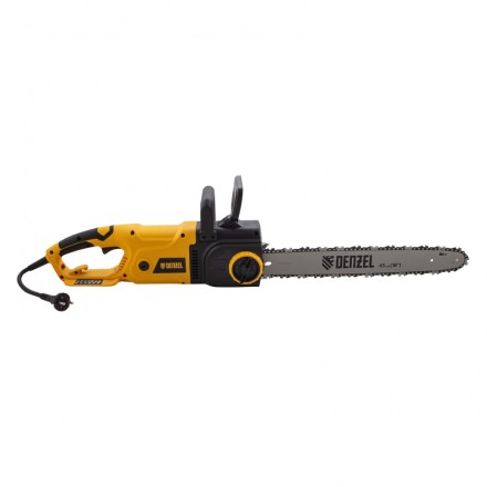 Пила цепная электрическая Denzel EDS-2200, 2.2 кВт,продольная, шина 45 см, шаг 3/8, паз 1.3 мм, 62 звена 95619 купить в Нефтеюганске