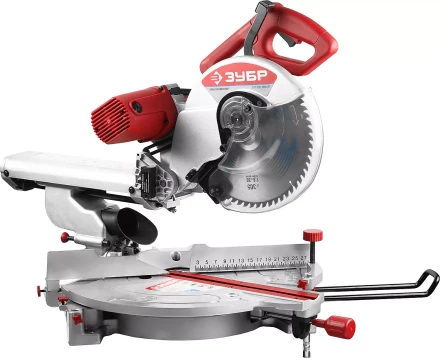 Пила торцовочная ЗУБР, плавный пуск, ременной привод, 305 мм, 4200 об/мин, 1800 Вт ЗПТ-305-1800-ЛР купить в Нефтеюганске