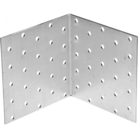 Крепежный угол ЗУБР &quot;МАСТЕР&quot; равносторонний, 100х100х100мм, 20шт 310205-100-100 купить в Нефтеюганске