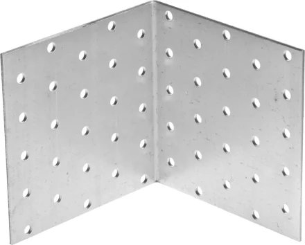 Крепежный угол ЗУБР &quot;МАСТЕР&quot; равносторонний, 100х100х100мм, 20шт 310205-100-100 купить в Нефтеюганске