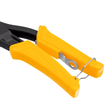 Заклепочник ручной, 255 мм Denzel, литой, усиленный, заклепки 2,4-3,2-4,0-4,8 мм 40441 купить в Нефтеюганске