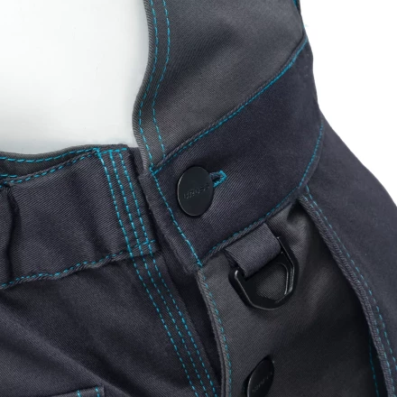 Полукомбинезон профессиональный рабочий Gross 90446, 97% хлопок 3% спандекс, XXXL купить в Нефтеюганске