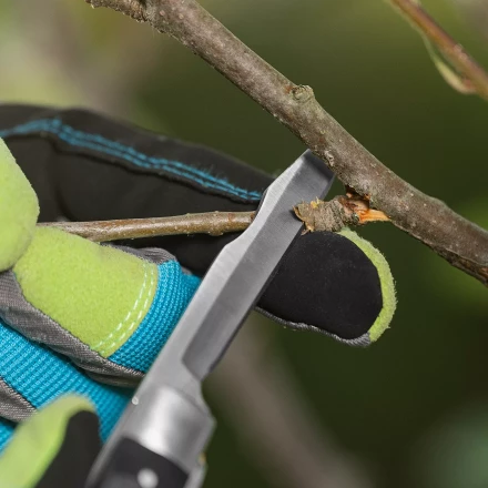 Нож садовый Palisad, 168 мм, складной, с двумя лезвиями, пластиковая рукоятка, 790567 купить в Нефтеюганске