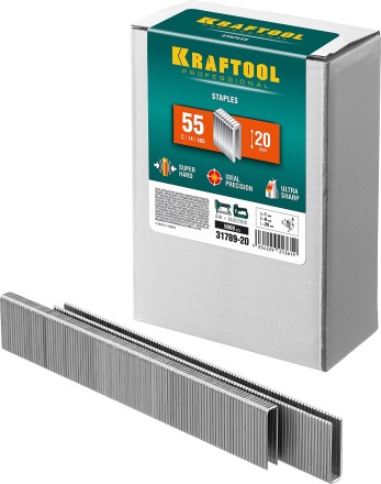 Скобы тип 18GA (55 / 90 / C) 5000 шт 31789-20 купить в Нефтеюганске