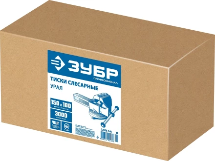 Слесарные поворотные тиски Зубр Профессионал (32608-140) купить в Нефтеюганске