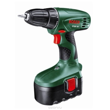 Дрель-шуруповерт аккумуляторная BOSCH PSR 18 (0.603.955.320) купить в Нефтеюганске