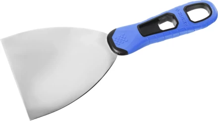 Шпатель ЗУБР "ПРОФЕССИОНАЛ" профилированное нержавеющее полотно, 2к ручка, 100мм 10049-10_z03 купить в Нефтеюганске