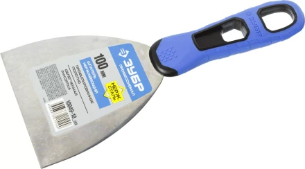 Шпатель ЗУБР "ПРОФЕССИОНАЛ" профилированное нержавеющее полотно, 2к ручка, 100мм 10049-10_z03 купить в Нефтеюганске