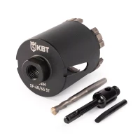 Коронка КВТ SF-68/65 5T с адаптером SDS-Plus серия ПРОФИ (102560)