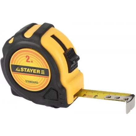 Рулетка STAYER &quot;STANDARD&quot; &quot;TopTape&quot;, 2х16мм 34025-02 купить в Нефтеюганске