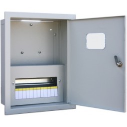 Щит учетно-распределительный встраиваемый ЩРУ 1В-12 IP31 (400х300х155) RUCELF