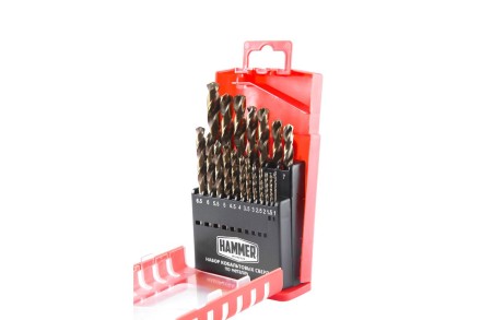 Набор сверл HAMMER No7 19шт. 1,0-10мм купить в Нефтеюганске