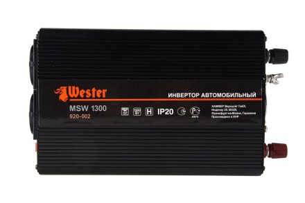 Преобразователь напряжения WESTER MSW1300 купить в Нефтеюганске