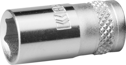Торцовая головка KRAFTOOL &quot;INDUSTRIE QUALITAT&quot;, Cr-V, FLANK, хромосатинированная, 1/4&quot;, 8 мм 27815-08_z01 купить в Нефтеюганске