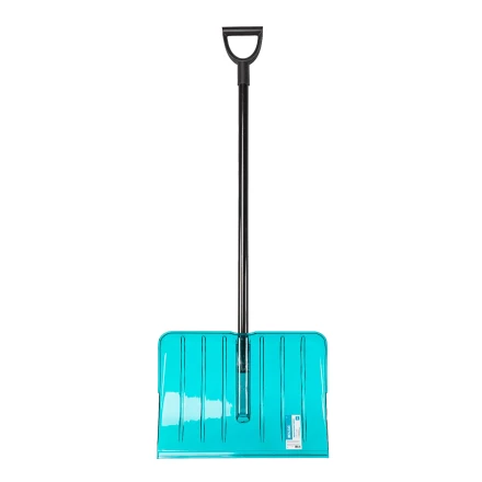 Лопата для уборки снега поликарбонат, 520 x 375 x 1390 мм, алюминиевый черенок, Luxe, Palisad 61637 купить в Нефтеюганске