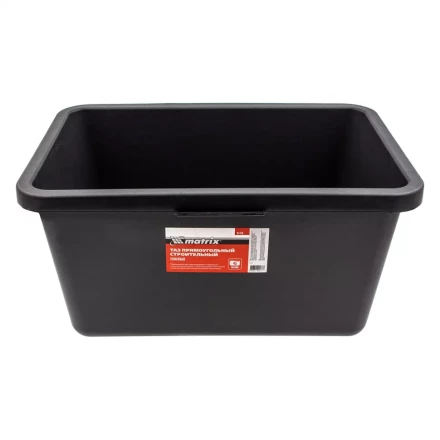 Таз прямоугольный строительный усиленный, 45 л Matrix 81470 купить в Нефтеюганске