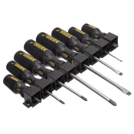 Набор отверток Denzel 12213, 8 пр., CrV, трехкомпонентная рукоятка купить в Нефтеюганске