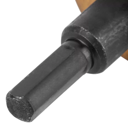 Коронка по металлу HSS, 38 мм, нитридтитановое покрытие Denzel 724111 купить в Нефтеюганске