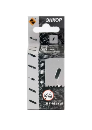 Коронка Bi-Metal Ф22 мм М3 Энкор 24122 купить в Нефтеюганске