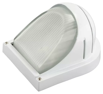 Светильник уличный СВЕТОЗАР &quot;СКАТ&quot; влагозащищенный, цвет белый, 60Вт SV-57355-W купить в Нефтеюганске