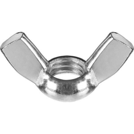 Гайка ЗУБР барашковая, DIN 315, оцинкованная,  M8, ТФ6, 4 шт. 4-303736-08 купить в Нефтеюганске