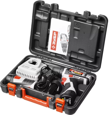 Дрель-шуруповерт 2 АКБ + фонарь ДА-12-2-Ли ФКНМ1 серия МАСТЕР купить в Нефтеюганске