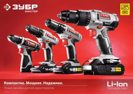 Дрель-шуруповерт 2 АКБ + фонарь ДА-12-2-Ли ФКНМ1 серия МАСТЕР купить в Нефтеюганске