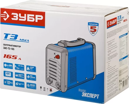 Сварочный инвертор ММА ЗАС-Т3-165 серия ПРОФЕССИОНАЛ купить в Нефтеюганске
