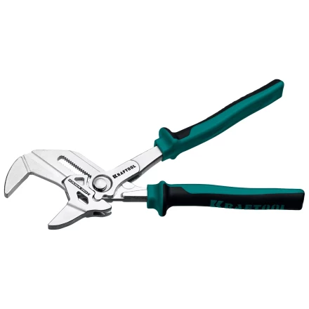 Клещи переставные-гаечный ключ с двухкомпонентными рукоятками и пластиковыми накладками 22067 купить в Нефтеюганске