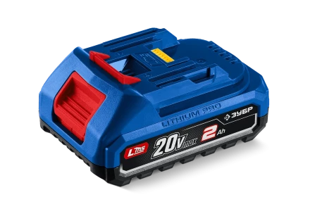 ЗУБР Power PRO, 20 В, 2.0 А/ч, аккумулятор LMS, ПРОФЕССИОНАЛ (BP-P-20-2) купить в Нефтеюганске