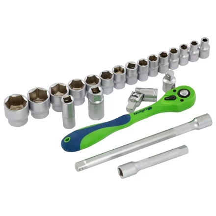 Набор инструментов 32 предмета, CrV, 1/2&quot; Сибртех 13527 купить в Нефтеюганске